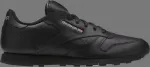Кроссовки classic leather j 'black' Reebok, черный - фото