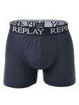 Боксеры Replay short 4er Pack, цвет grau meliert/marineblau - фото 3