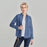 Lee Рубашка Women's Medium Light Blue - фото 4