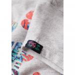 Футболка Superdry Floral Scripted, серый - фото 4