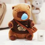 Плюшевая кукла Snotty Dressing Capybara высотой 25 см BANLI - фото 8