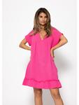 Короткое платье SASSYCLASSY, розовый - фото 3