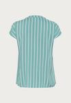 Блуза KCSIDA Kaffe Curve, цвет Teal   Chalk Stripe - фото 5