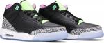 Кроссовки Air Jordan 3 Retro GS Electric Green, черный - фото 8