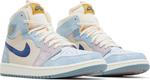 Кроссовки Air Jordan 1 Zoom Comfort Celestine Blue, синий - фото 8
