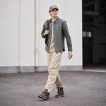 Мужская рубашка CAT, серый - фото 5