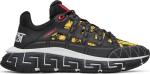 Кроссовки Versace Trigreca Barocco Print - Black, черный - фото