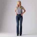 726 расклешенные женские джинсы с высокой посадкой Levi's, черный - фото 4