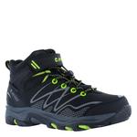 Кроссовки Hi-Tec Wanderstiefel Blackout Mid WP Jr, черный - фото
