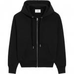 Хлопковое худи на молнии Ami de Coeur Amiparis, черный - фото