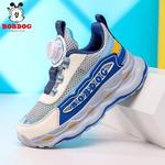 Детские кроссовки для бега BOBDOG, серый/синий - фото 4