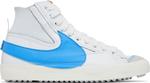 Кроссовки Nike Blazer Mid '77 Jumbo 'White University Blue', белый - фото 2