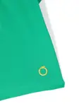 Рубашка поло с вышитым логотипом TRUSSARDI JUNIOR, зеленый - фото 3