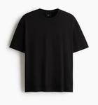 Футболка H&M Loose Fit, черный - фото