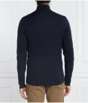 Шерстяной свитер regular fit Calvin Klein, темно-синий - фото 4