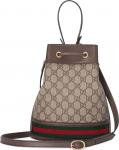 Сумка Gucci Ophidia Small Bucket Bag Beige, бежевый - фото