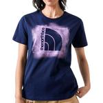 Футболка женская темно-синяя The North Face - фото 3