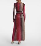 Платье миди с зигзагом Missoni, Red And Black Tones - фото 3