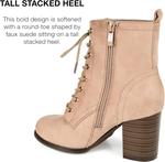 Женские ботильоны Journee Baylor Journee Collection, Taupe - фото 4