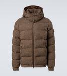 Куртка Montgenevre с узором "букле" Moncler, Brown - фото