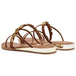 Шлепанцы женские плотные коричневый кофейные Staccato - фото 3