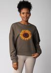 Толстовка watapparel SONNENBLUME, Mocha/Dark Brown - фото