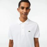 Поло Lacoste Logo-Patched Short-Sleeve, белый - фото 14