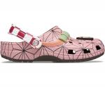 Сабо Crocs Classic Demon Slayer - Nezuko, розовый - фото 3