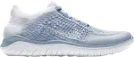 Кроссовки Nike Wmns Free RN Flyknit 2018 'Hydrogen Blue', синий - фото 2