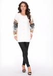 Кардиган faina Cardigan, Cream/White - фото 2