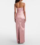 Платье-бюстье Laelia cloque Emilia Wickstead, розовый - фото 3