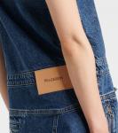 Джинсовое платье-халат JW Anderson, Mid Blue - фото 6