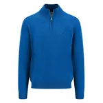 Свитер Fynch Hatton Superfine half zip, синий - фото