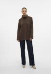 Джемпер Vero Moda VMINGRID LS COWLNECK, Chocolate Torte /Dark Brown - фото 2
