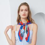 Шелковый платок Women's ELLE, coffee - фото 4