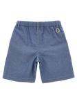 Джинсовые шорты-бермуды Moncler Enfant, голубой - фото 2