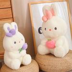 Плюшевая кукла Little Bunny Cushion MENGDINUO - фото 8