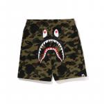 1st Camo Shark Track шорты A BATHING APE, камуфляж - фото