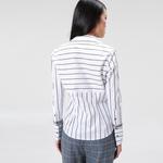 Полосатая рубашка Smart And Joy, белый - фото 2