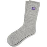 Носки с вышивкой Heart HUMAN MADE, черный - фото 4