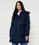 Пуховик женский Tommy Jeans Regular Fit, синий - фото