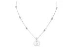 GUCCI Серебряное колье Women's Silver - фото 4