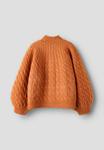 Джемпер Name it LANGARM, Autumn Leaf/Burnt Orange Denim - фото 2