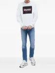 Свитшот с логотипом Hugo, белый - фото 2