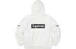 Куртка x nike leather anorak 'white' Supreme, белый - фото 2