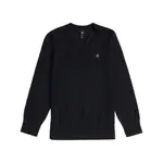 Свитер G-Star Basic с V-образным вырезом, черный - фото 3