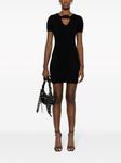 Alexander Wang трикотажное платье мини, черный - фото 2