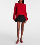 Украшенные балетки-букле Gianvito Rossi, цвет tabasco red - фото 3