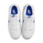 Кроссовки Nike Dunk Low 'White Hyper Royal', белый - фото 3