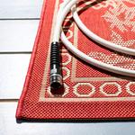 Ковер-дорожка SAFAVIEH, 72 x 305 см, Courtyard Collection, Black & Sand, без линьки и простой в уходе, для помещений и улицы, моющийся - идеально для патио, заднего двора, прихожей (CY3305-3908) - фото 4